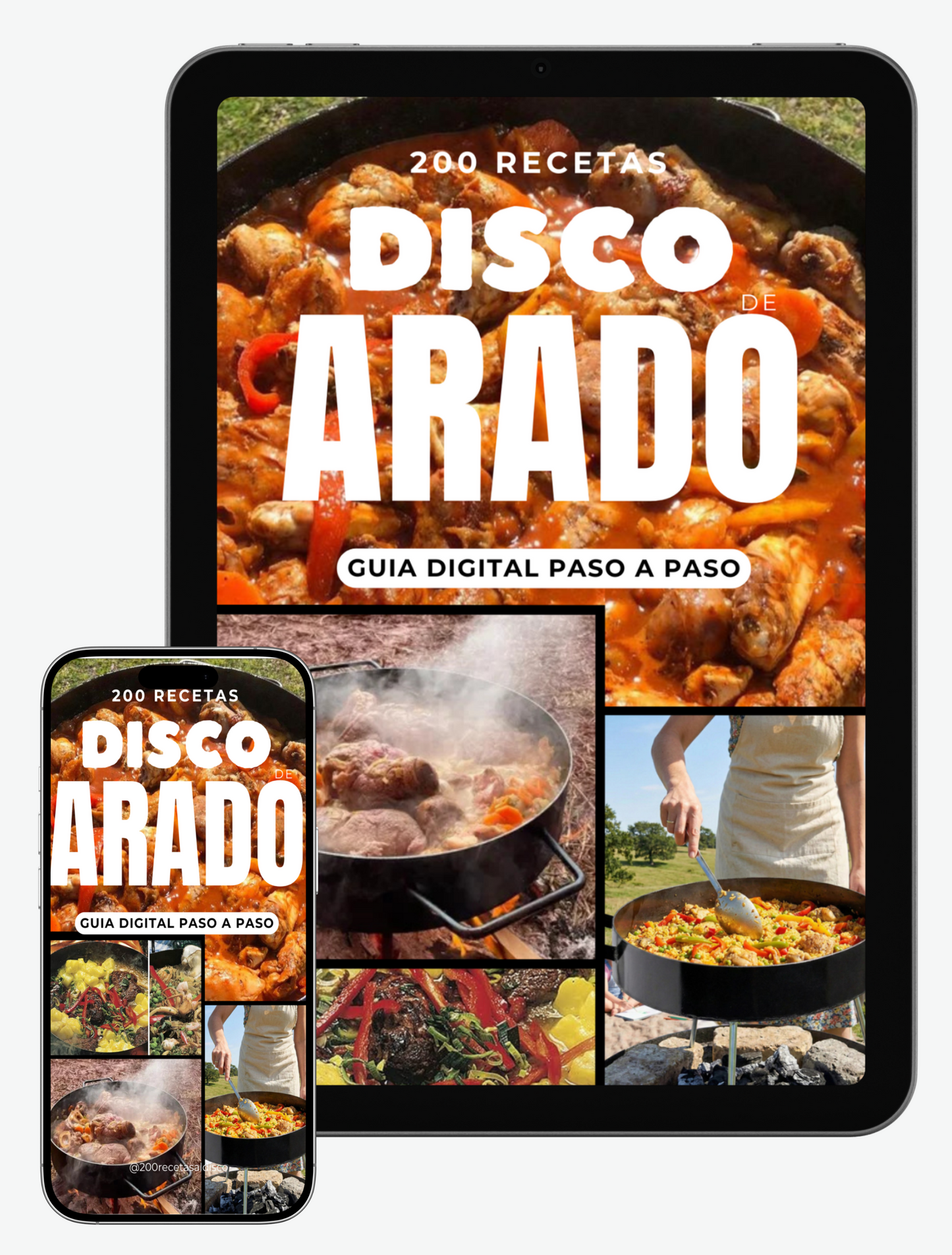 200 Recetas al Disco de Arado