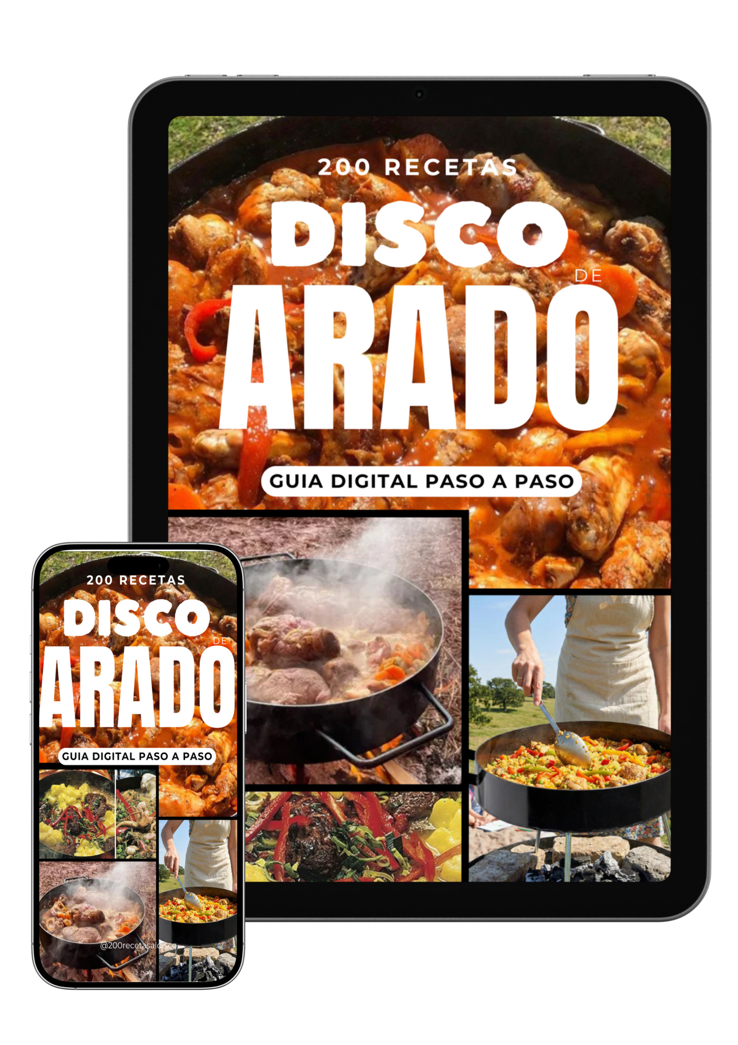 200 Recetas al Disco de Arado