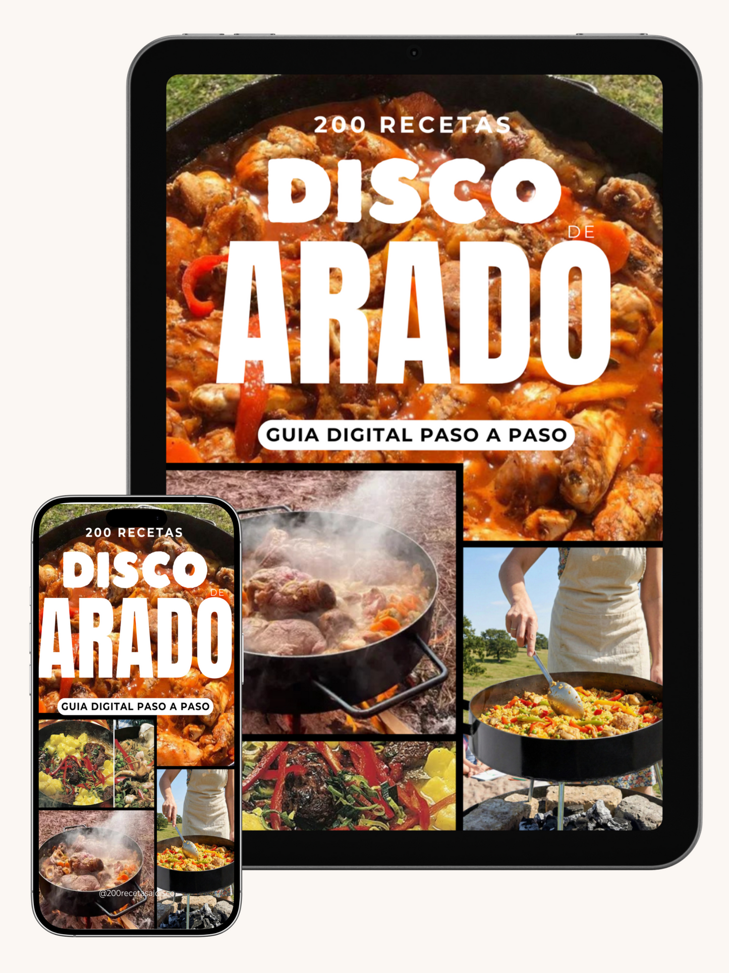 200 Recetas al Disco de Arado